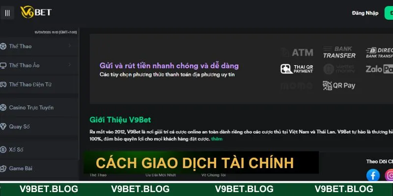 Hướng dẫn giao dịch v9 bet đơn giản tại nhà cái Hướng dẫn giao dịch v9 bet đơn giản tại nhà cái