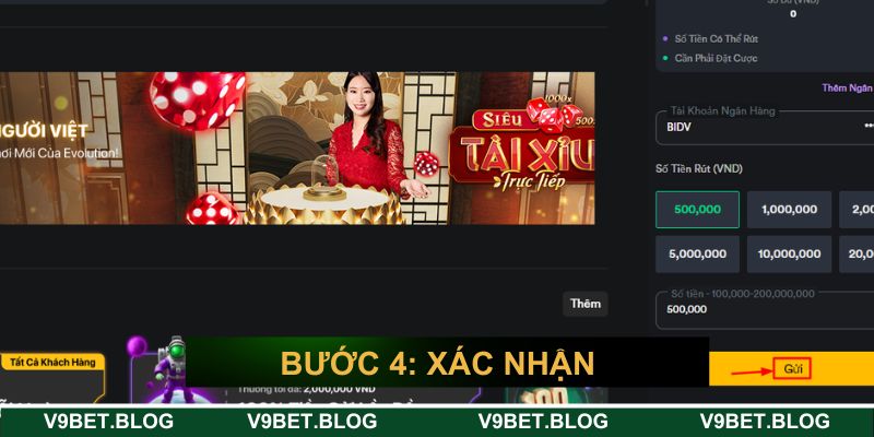 Bước 4: Xác nhận và chờ xử lý