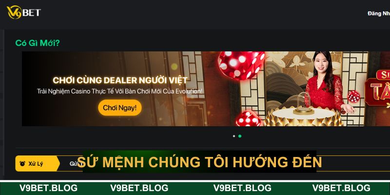 Sứ mệnh mà chúng tôi luôn hướng đến cho sân chơi