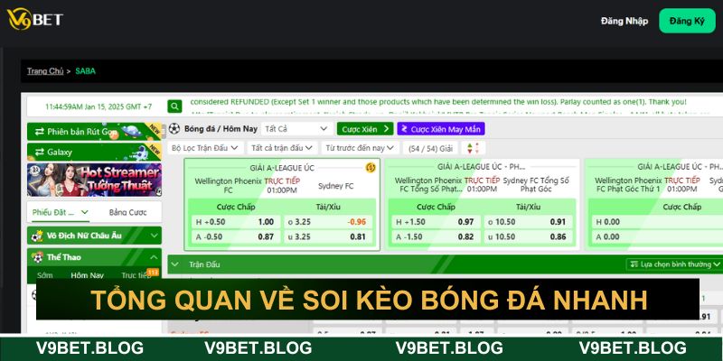 Tìm hiểu về hình thức soi kèo bóng đá nhanh&nbsp;